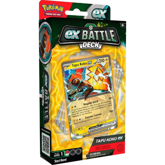 Pokemon TCG: Tapu Koko / Iron Leaves ex Battle Decks