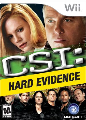 CSI : Crime Scene Investigation Hard Evidence - Nintendo Wii