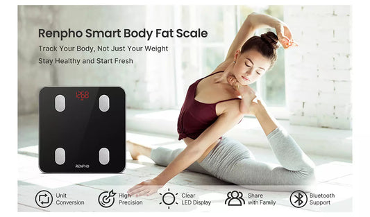 Renpho Smart Body Bluetooth Bathroom Scale - Refurbished Renpho weight scale