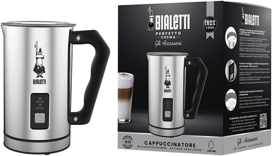 Bialetti CD Milk Frother MK01 MK01-electric, 500 W, 1 Cups - Refurbished Bialetti Frother