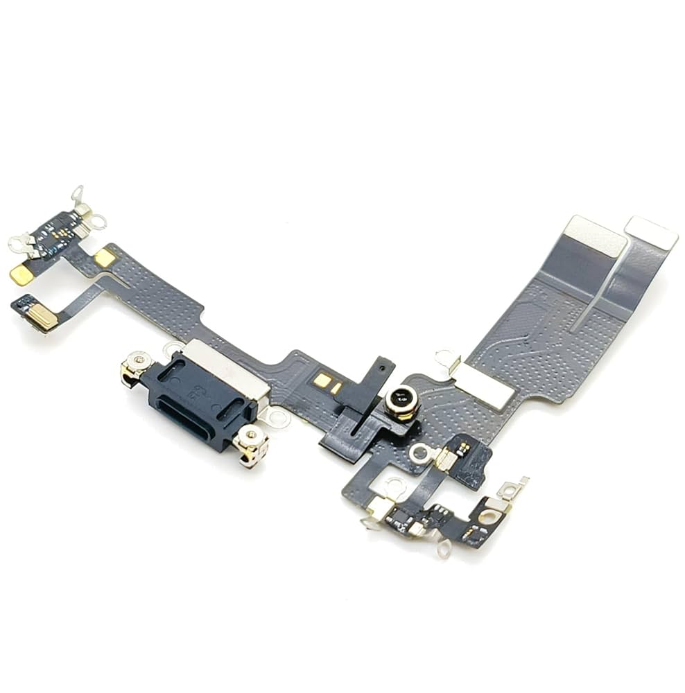 For Apple iPhone 14 Charging Port Charger Dock Mic Flex Replacement Parts