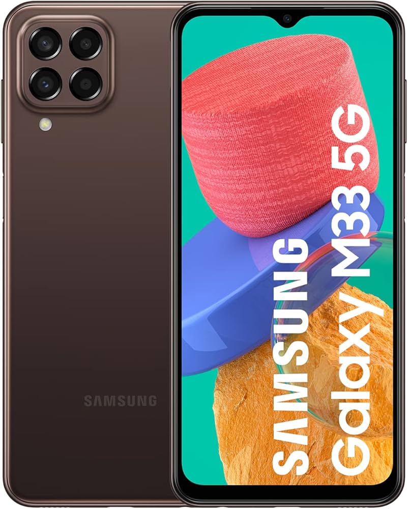 Samsung M33 5G 128Gb / 6Gb Ram / 50Mp / 6000 mAh Android - Refurbished