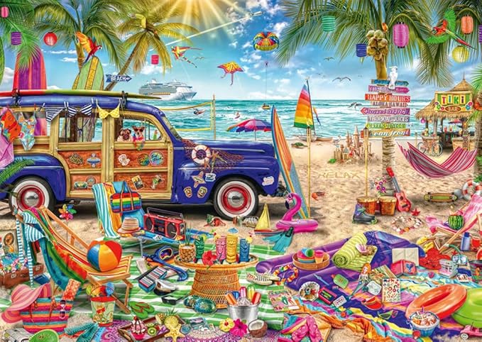 Thomas Kinkade: A Sunny Break at the Seaside (1000pc)