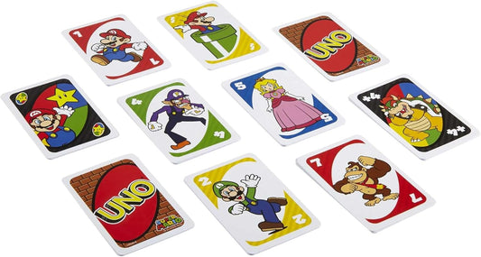 UNO Super Mario Card Game, suitable for 2-10 players super mario bros Mario