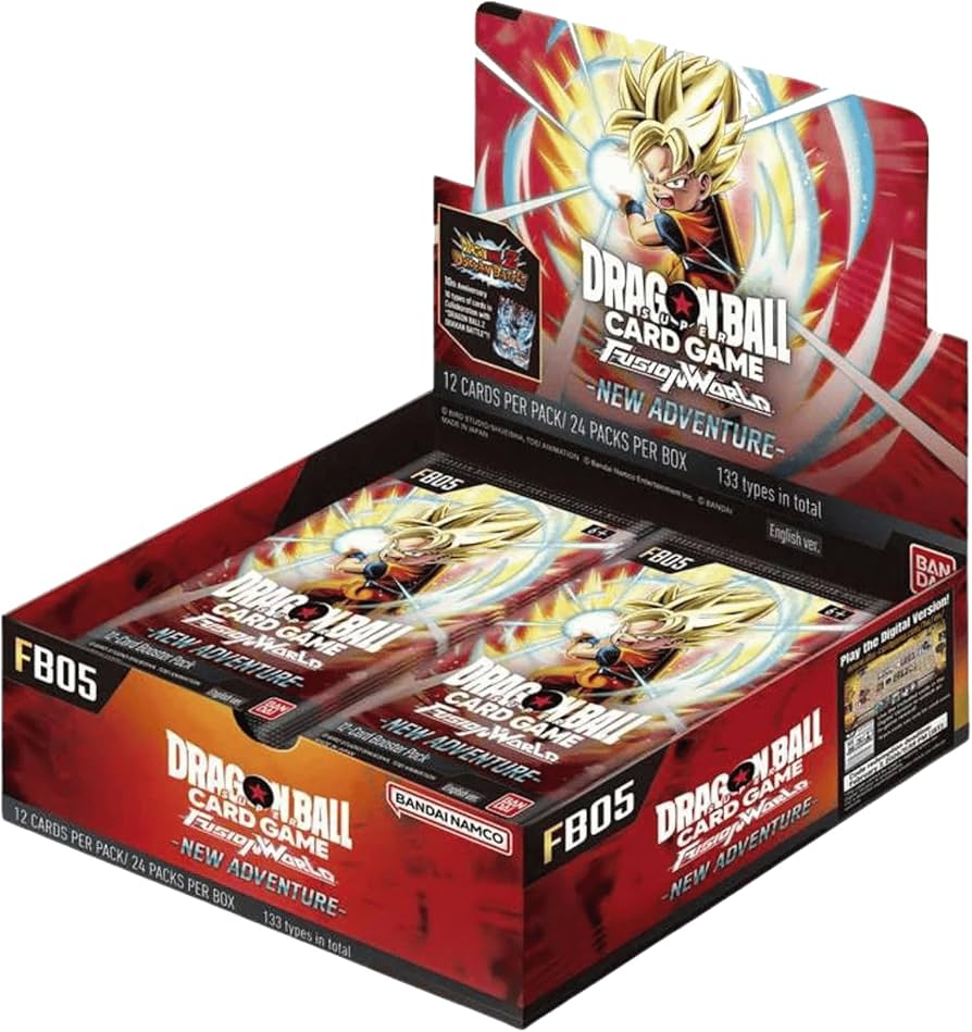 Dragon Ball Super CG - Fusion World - New Adventure (FB05) - Booster Pack Saynama ltd 90.00