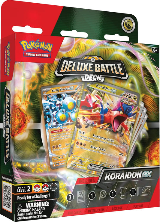 pokemon TCG deluxe battle deck Miraidon ex / Koriadon ex Pokemon card games
