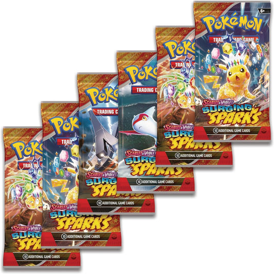 Pokemon TCG: Scarlet & Violet - Surging Sparks Booster Bundle Saynama ltd card games