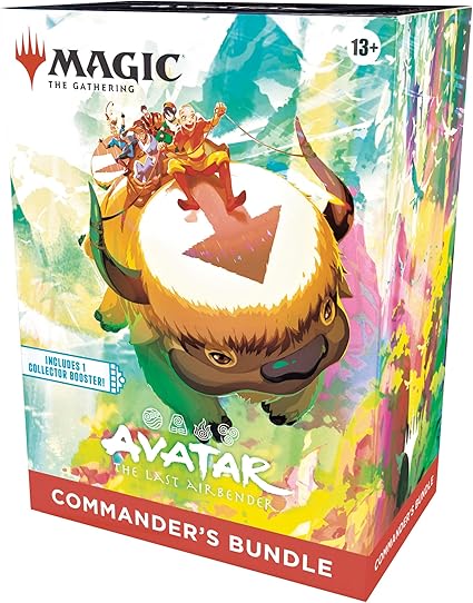 Magic The Gathering: Avatar: The Last Airbender Commander's Bundle Saynama ltd card games