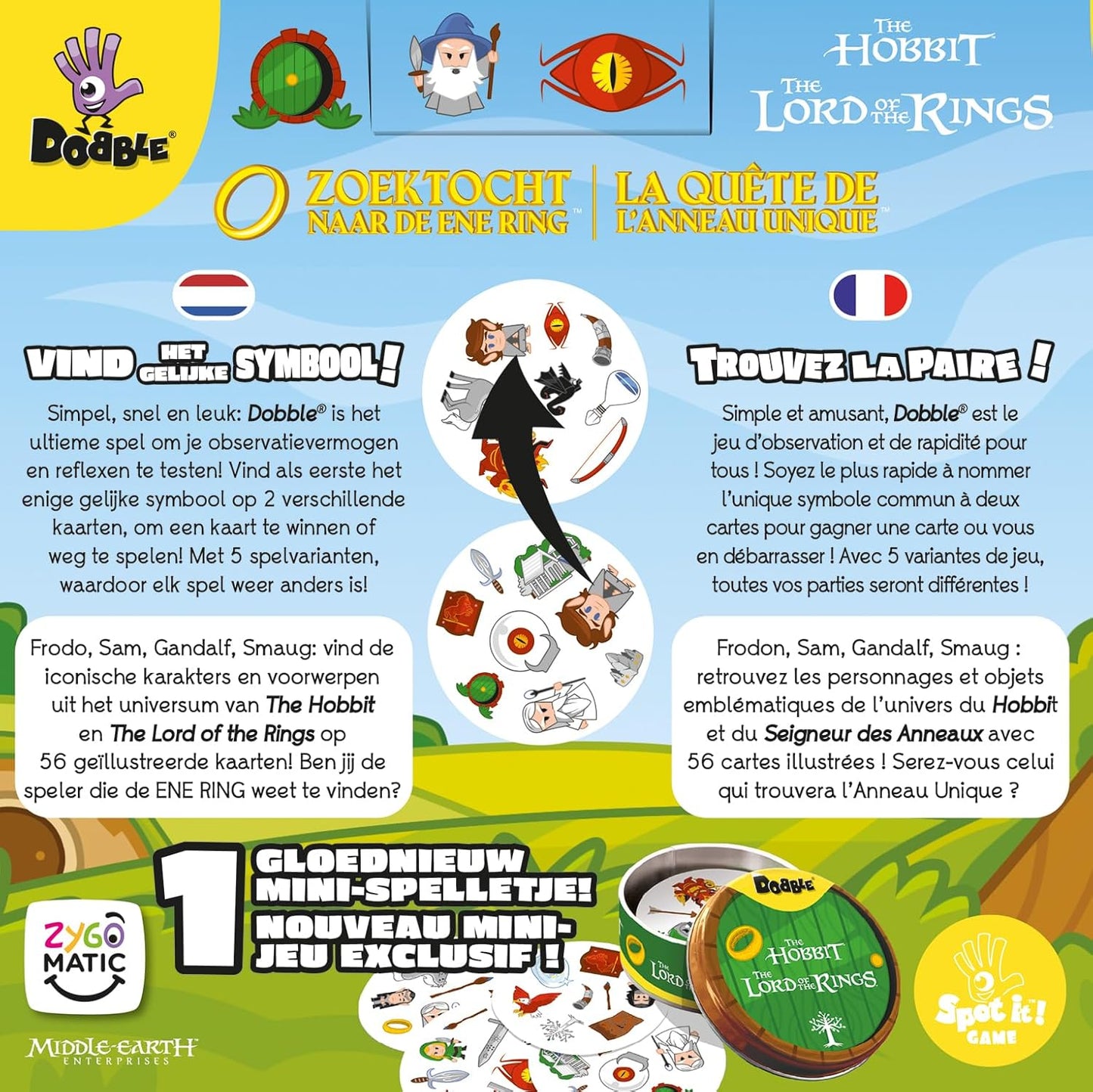 Dobble Quest for the One Ring - Board Game