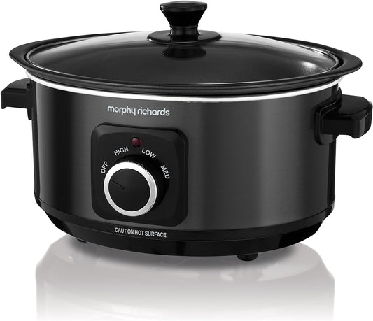Morphy Richards 3.5L Sear & Stew Slow Cooker, Shatter Resistant - Refurbished Morphy Richards cooker