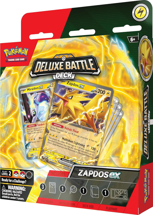 pokemon TCG deluxe battle deck Ninetales / Zapdos ex