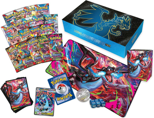 Pokemon TCG: Mega Charizard Ultra-Premium Collection Saynama ltd card games