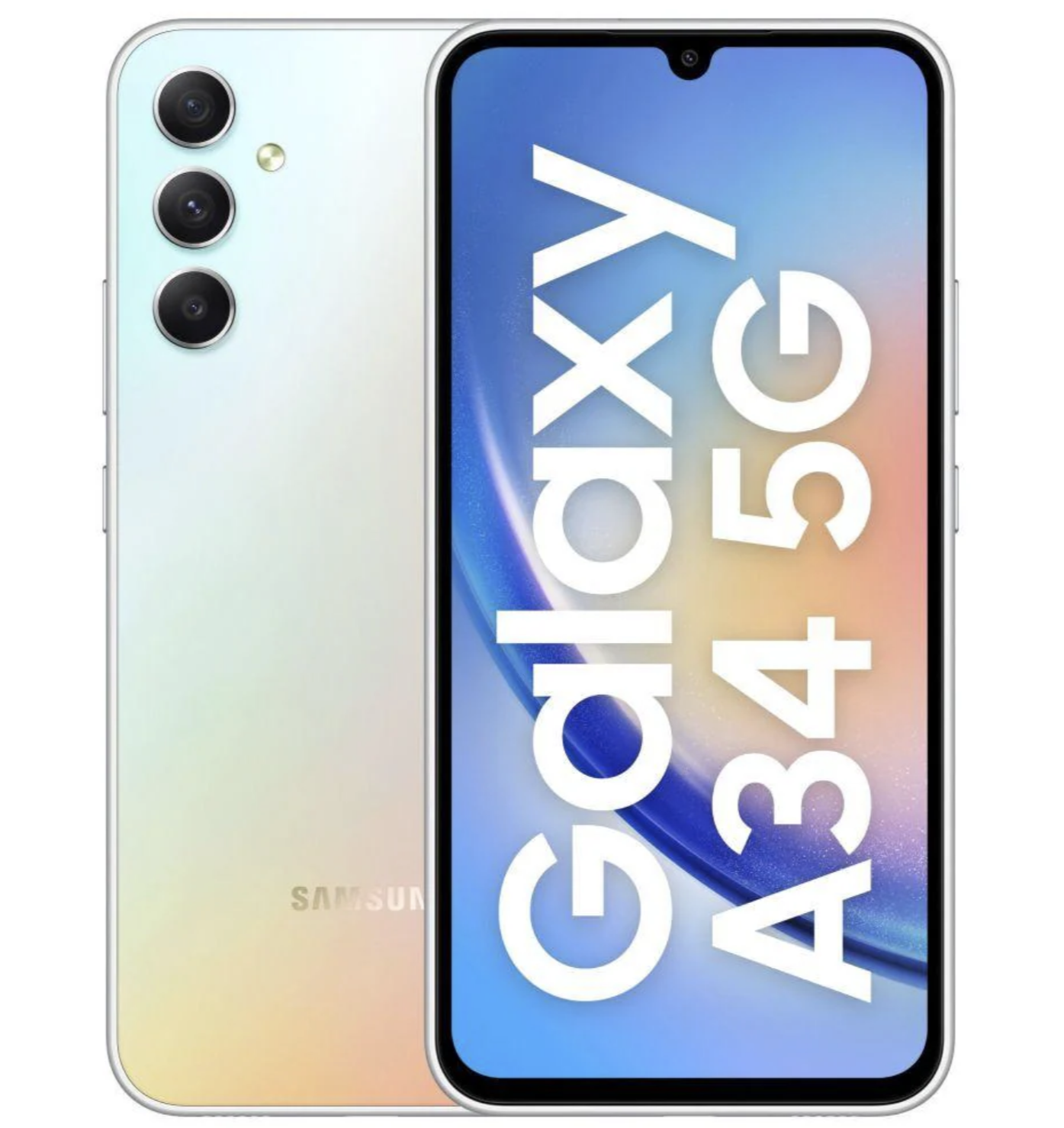 三星 Galaxy A34 5G 128Gb / 6Gb Ram / 48Mp / 5000 毫安时 Android - 翻新