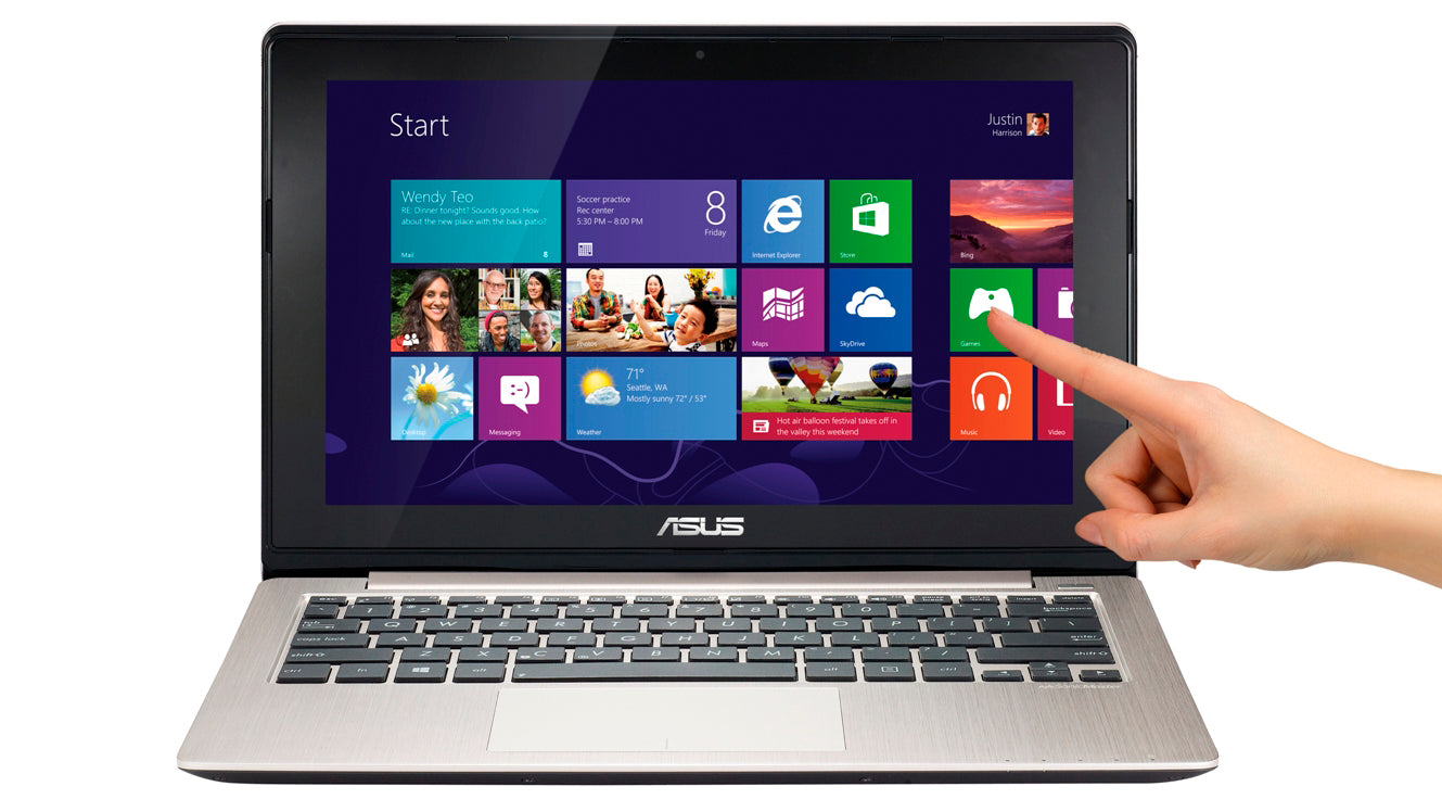 Asus S202E Pentium 987 / 4GB Ram / 500GB HDD Touch Screen - Windows 10