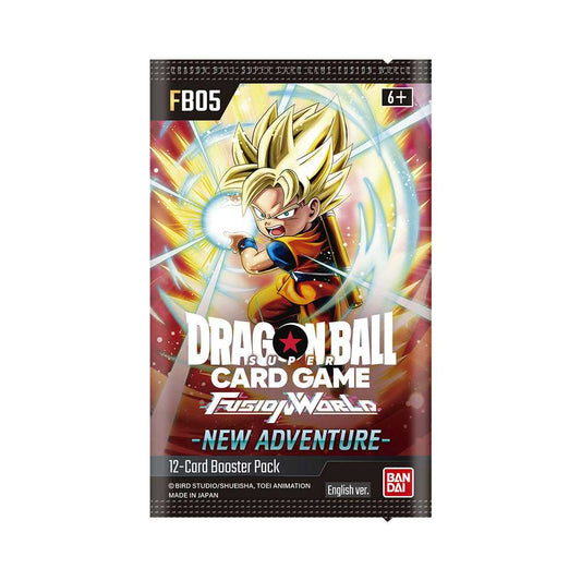 Dragon Ball Super CG - Fusion World - New Adventure (FB05) - Booster Pack Saynama ltd