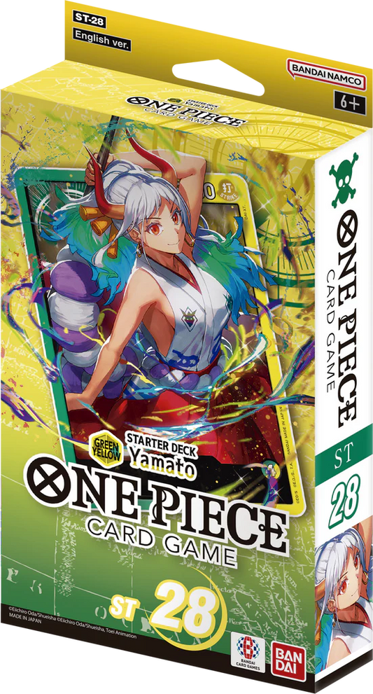 One Piece Card Game: Starter Deck GREEN/YELLOW Yamato (ST-28)