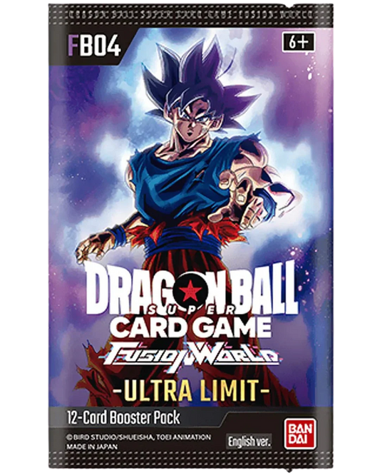 Dragon Ball Super CG - Fusion World - Ultra Limit (FB04) - Booster Pack Saynama ltd