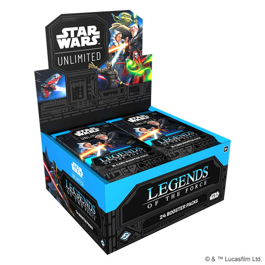 Star Wars: Unlimited Legends of the Force Booster Pack Star Wars card games 100.00