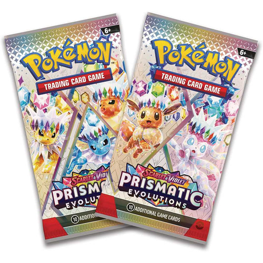Pokemon TCG: Scarlet & Violet 8.5 Prismatic Evolutions Mini Tin
