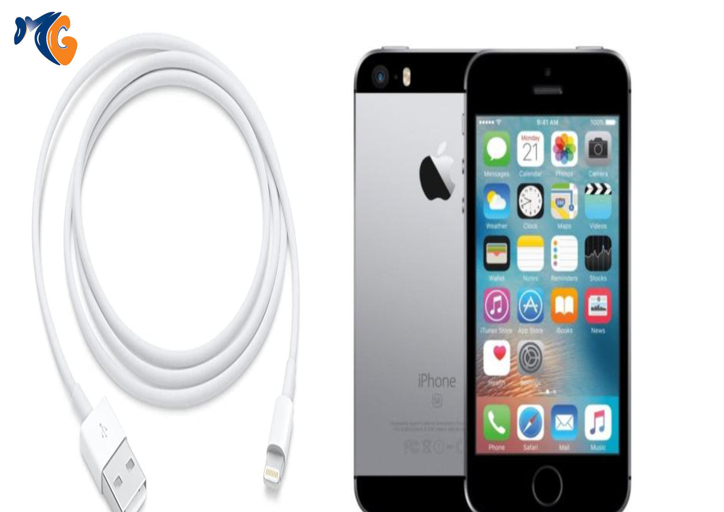Apple Iphone 5S 16GB/1GB RAM /8MP / 1569mAh with USB cable Apple