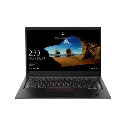 Lenovo Thinkpad X1 Carbon 6th Core i7-8650u / 16GB Ram / 256GB SSD - Windows 11 Lenovo laptop