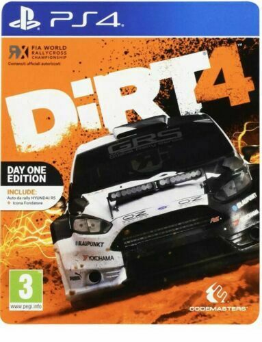 Dirt 4 Steelbook Day One Edition ps4