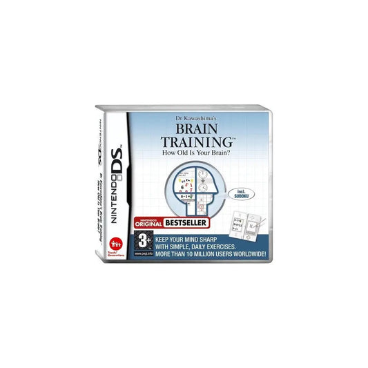 Dr Kawashima's Brain Training (Nintendo DS)"Used but the game is fully tested and works well".