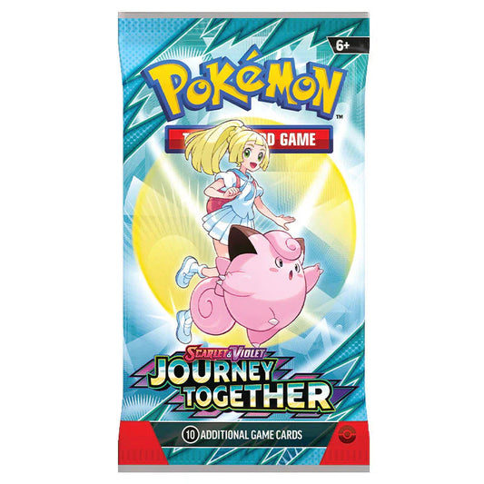 Pokemon TCG: Scarlet & Violet Journey Together Single Booster Pack Pokemon card games