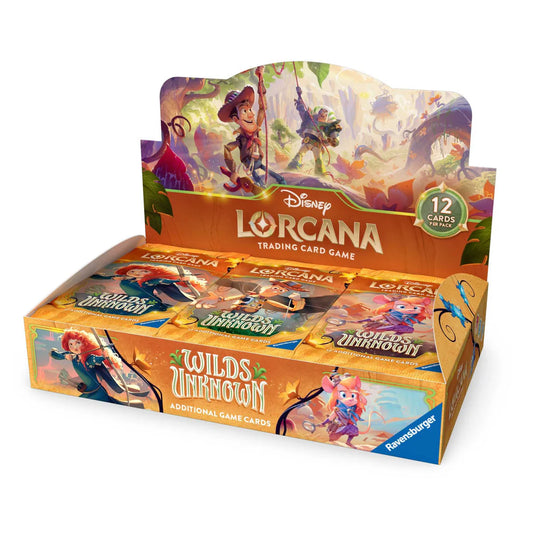 Disney Lorcana TCG - Wilds Unknown Booster - Set 12