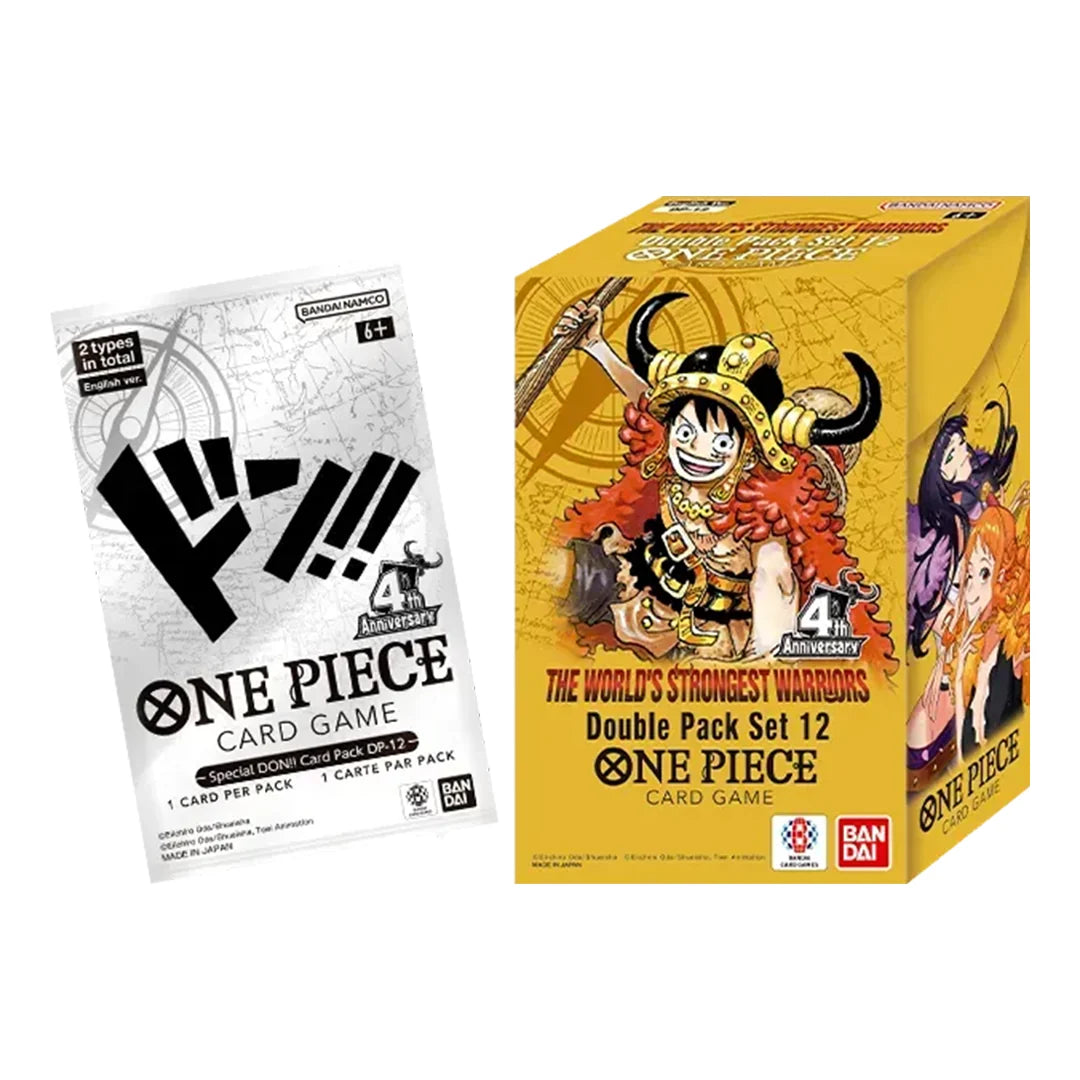 One Piece Card Game: The Worlds Strongest Warriors Double Pack Set (DP-12)