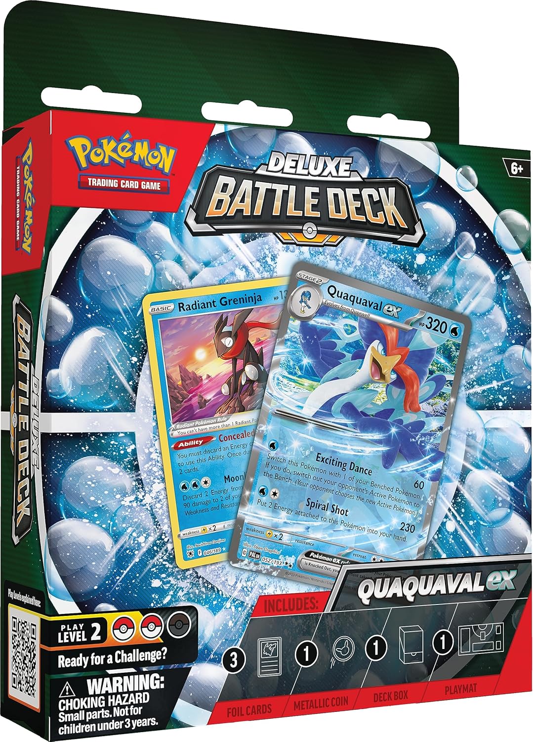 Pokemon TCG: Deluxe Battle Decks - Quaquaval ex / Meowscarada ex