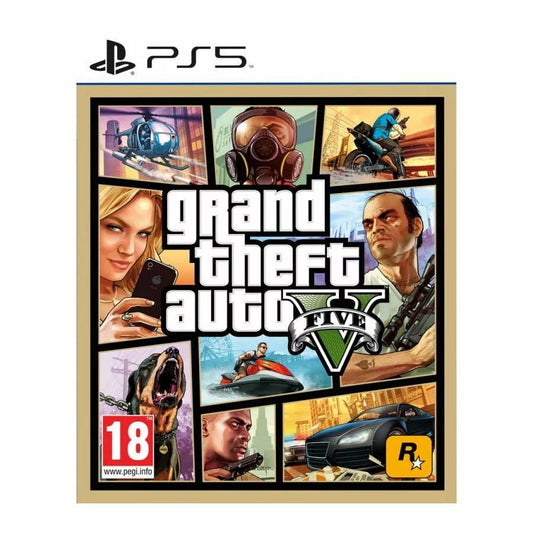 Grand Theft Auto 5 V - PS5 Ps5 Playstation Video Game Software