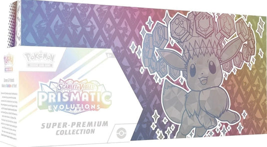 Pokemon TCG: Scarlet & Violet Prismatic Evolutions Super Premium Collection