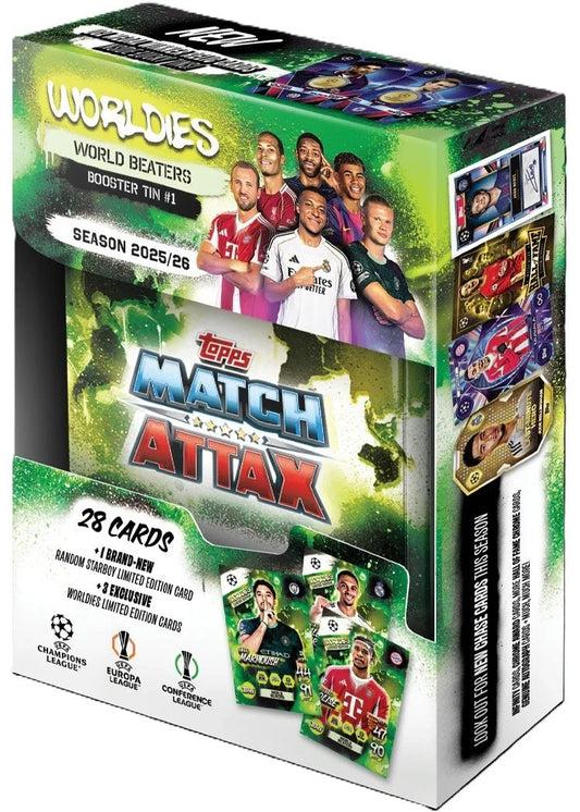 Topps UCC Match Attax 2025/26 - Booster Tin #1 - World Beaters