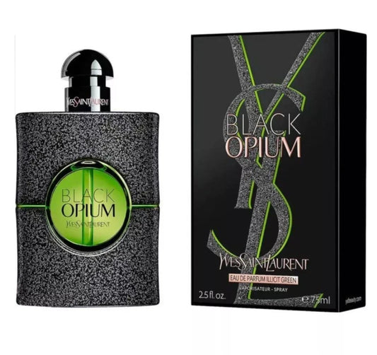 YSL Yves Saint Laurent Black Opium ILLICIT Green Eau de Parfum Spray 75ml - For Her