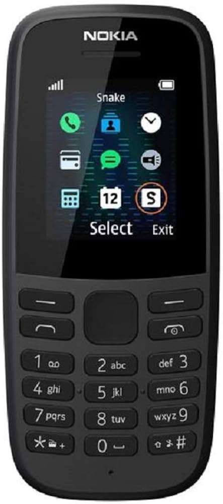 诺基亚 105 第四版 4Mb / 4Mb Ram / 800 mAh - 翻新