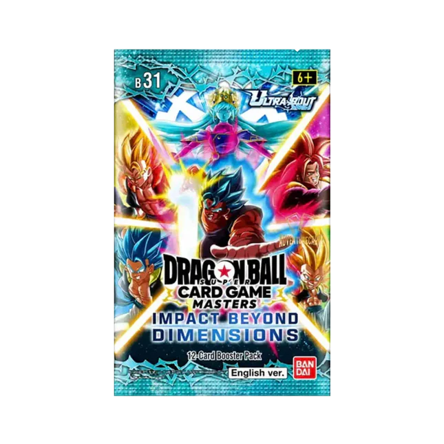 Dragon Ball Super Card Game Masters: Ultra Bout Series Set 04 - Impact Beyond Dimensions (B31)