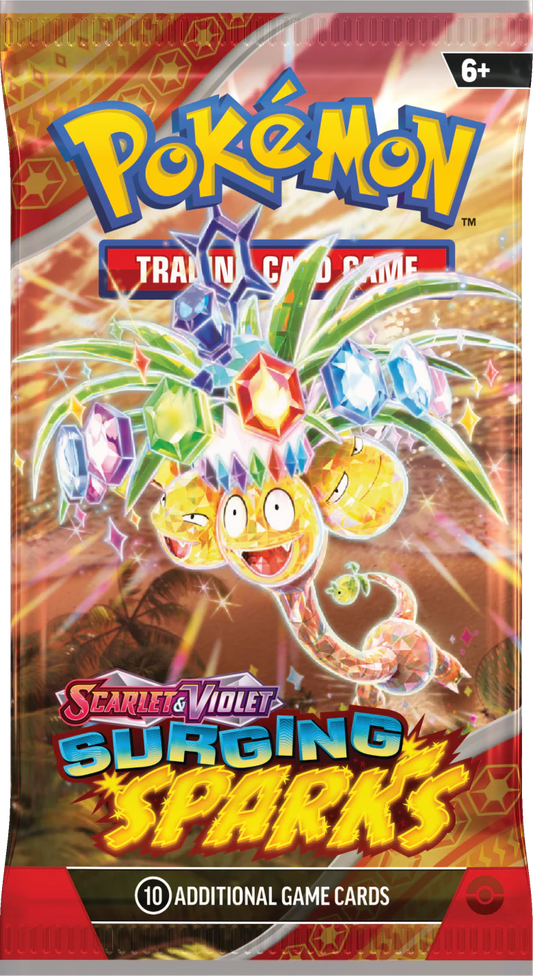 Pokémon TCG: Scarlet & Violet 8 - Surging Sparks - Booster Pokemon card games