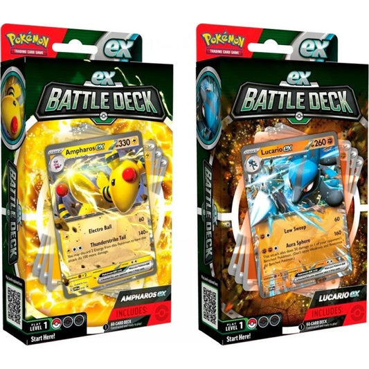 Pokemon TCG: Lucario / Ampharos ex Battle Deck