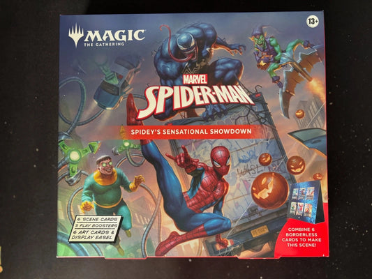 Magic The Gathering: Marvel Spider-Man Scene Box Magic The Gathering card games