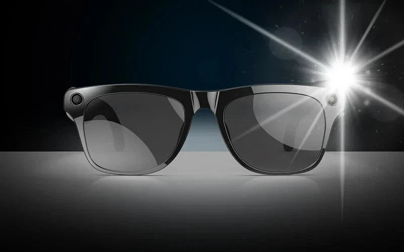 AI Glasses 4K Smart Voice Video Audio Recording Bluetooth Black Translate