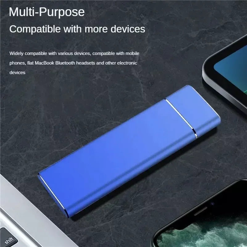 外置 1TB / 2TB SSD 高速固态硬盘 Type-C/USB 3.1 便携式