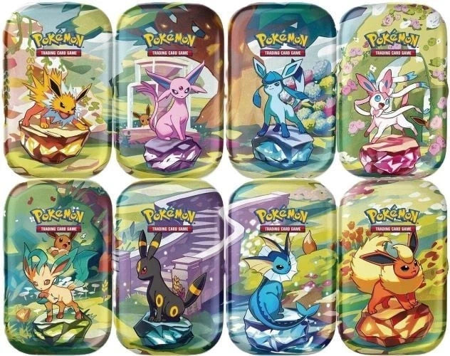 Pokemon TCG: Scarlet & Violet 8.5 Prismatic Evolutions Mini Tin