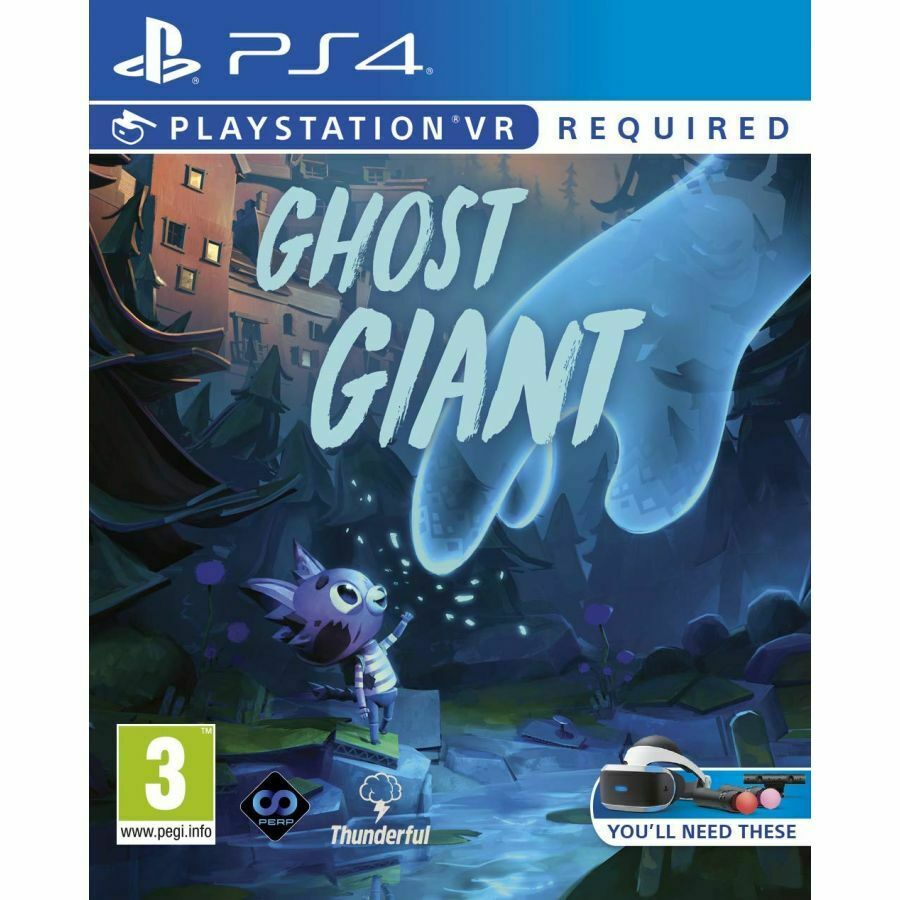 Ghost Giant / PS4 PSVR / Pegi 3 / Puzzle Story / Manipulate The World