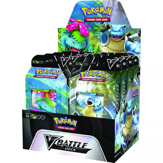Pokemon TCG Venusaur V / Blastoise V Battle Deck