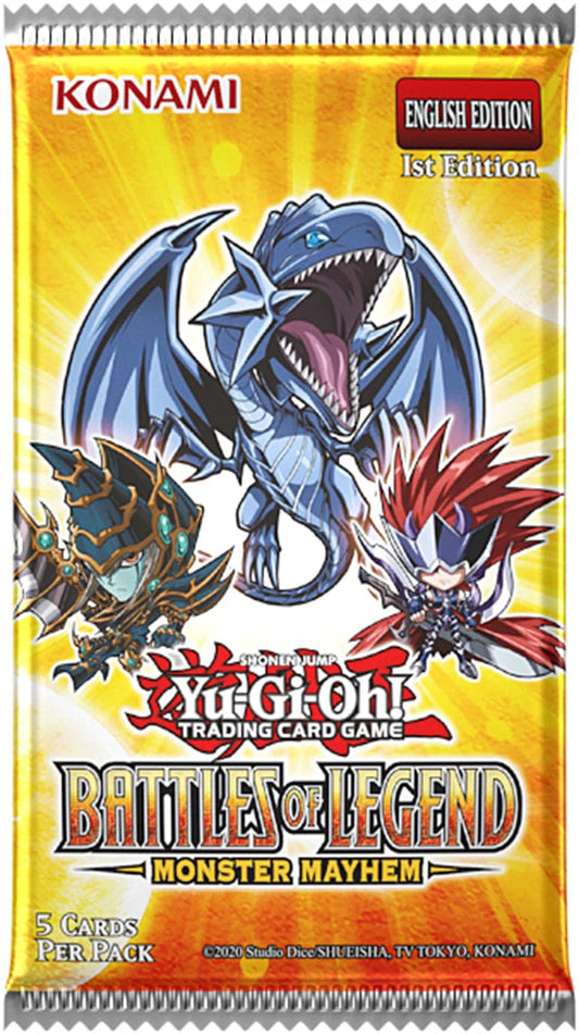 Yu-Gi-Oh! - Battles of Legend: Monster Mayhem Booster Saynama ltd card games