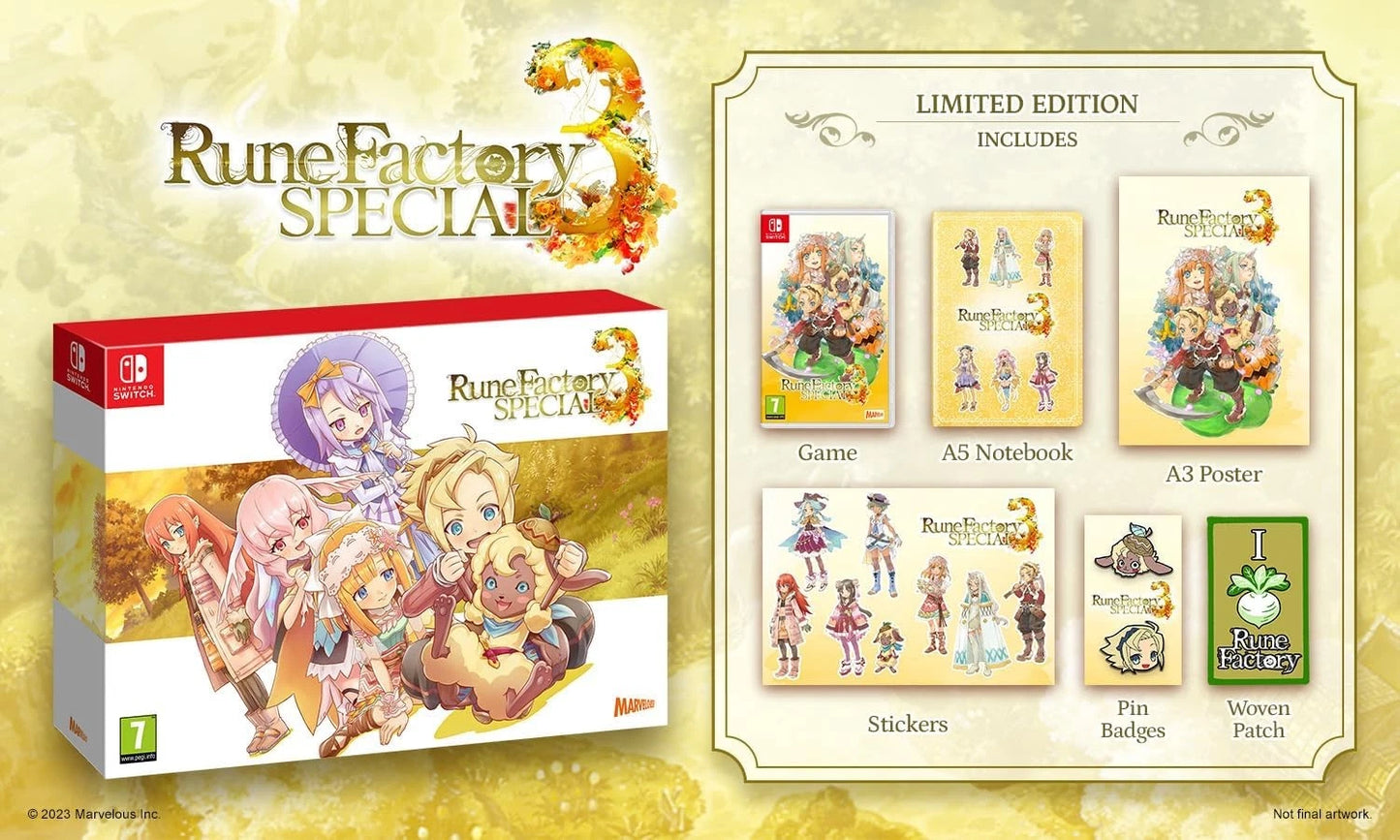 Rune Factory 3 Special - Limited Edition - Nintendo Switch