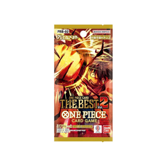 One Piece Card Game: Premium Booster Pack PRB-02 - Single Booster Pack One Piece