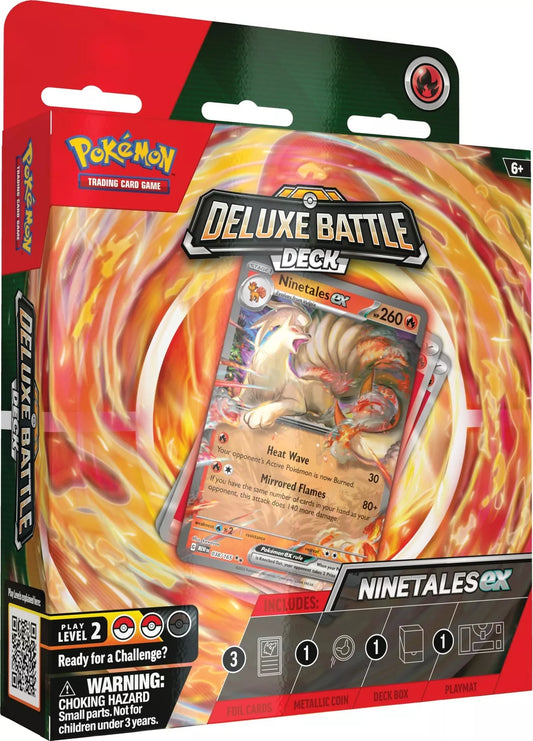 pokemon TCG deluxe battle deck Ninetales / Zapdos ex