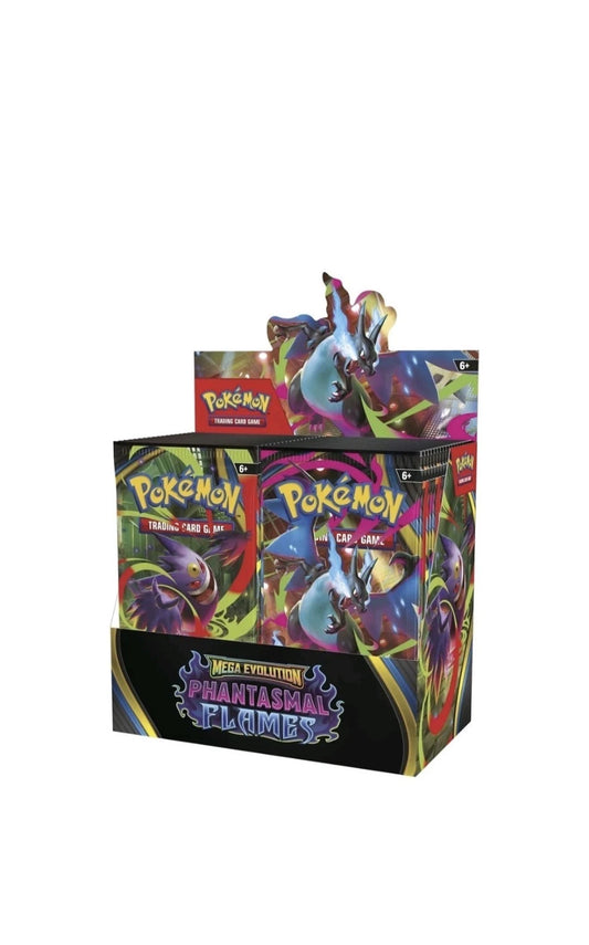Pokemon TCG: Mega Evolution Phantasmal Flames Booster Display